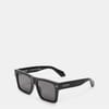 Lawton Rectangle Full Rim Sunglasses