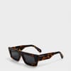 Ontario Rectangle Full Rim Sunglasses