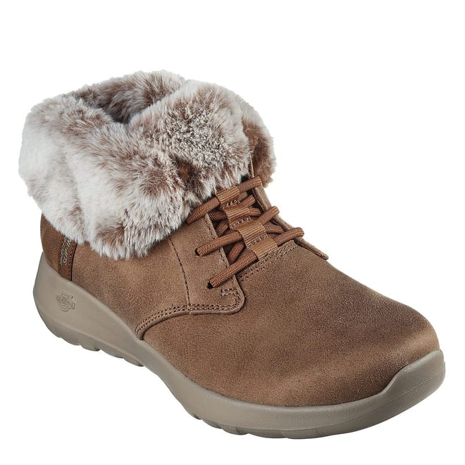 Womens On The Go Joy   Cozy Charm Slip On Trainers