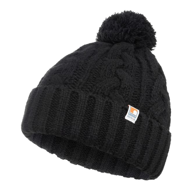Adjustable Cuff Bobble Hat