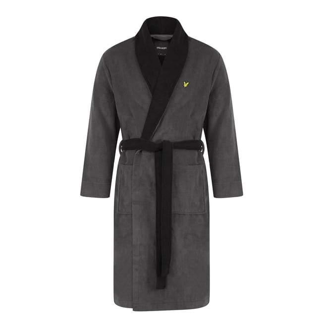 Contrast Trim Bath Robe