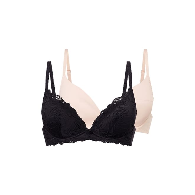 Push Up Plunge 2 Pack Bra