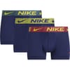 Mens 3 Pack Essential Micro Trunks