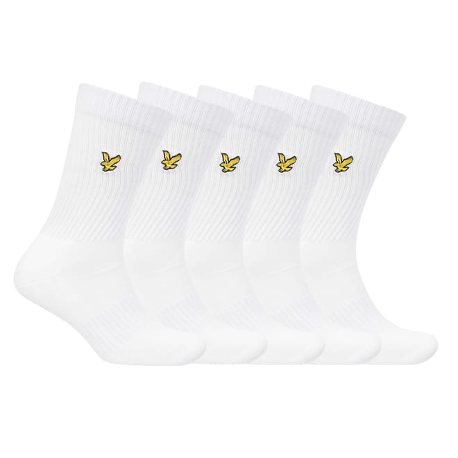 5 Pack Sports Crew Socks