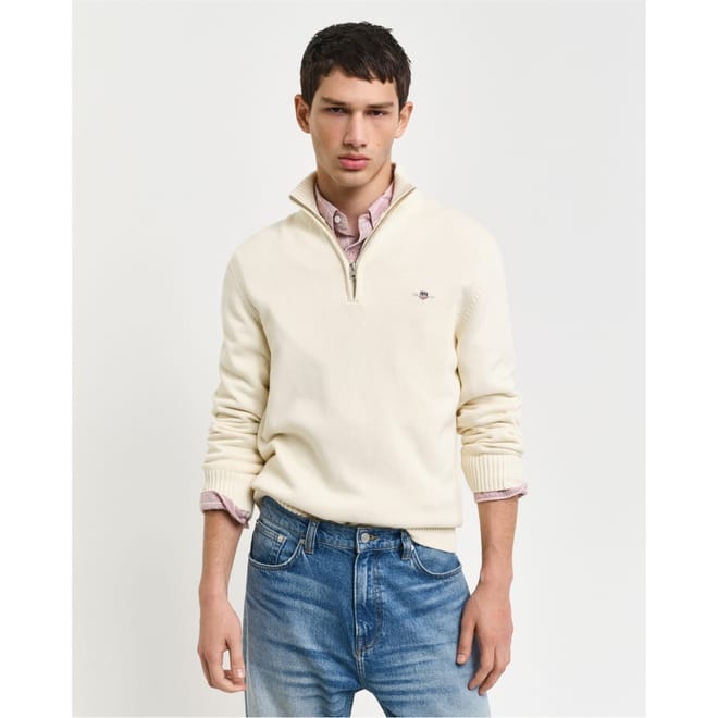 Cotton Half Zip