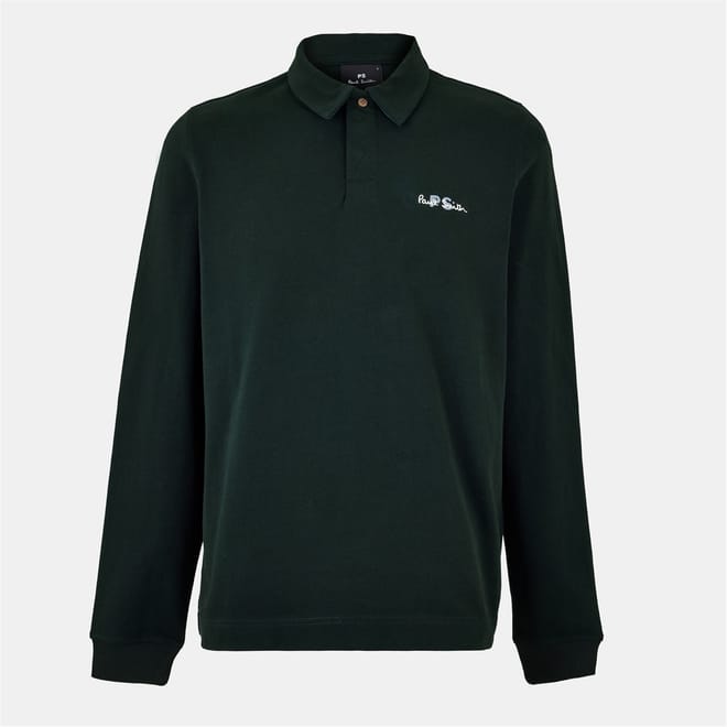Embrd Ps Ls Polo
