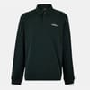 Embroidered Long Sleeve Collared Polo