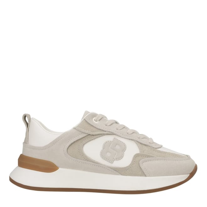 B Icon Low Top Lace-Up Sneakers