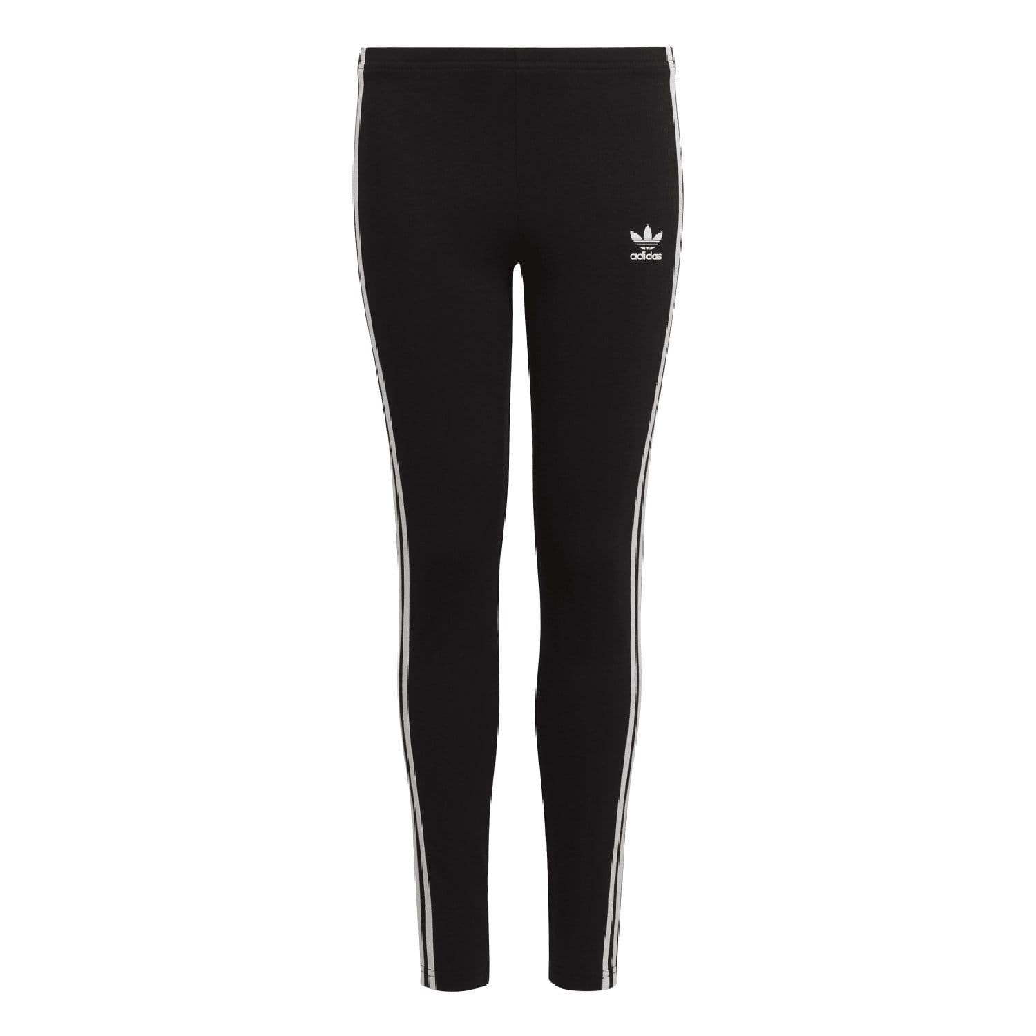 Black-White adidas Originals Girls Adicolor Leggings Get The Label