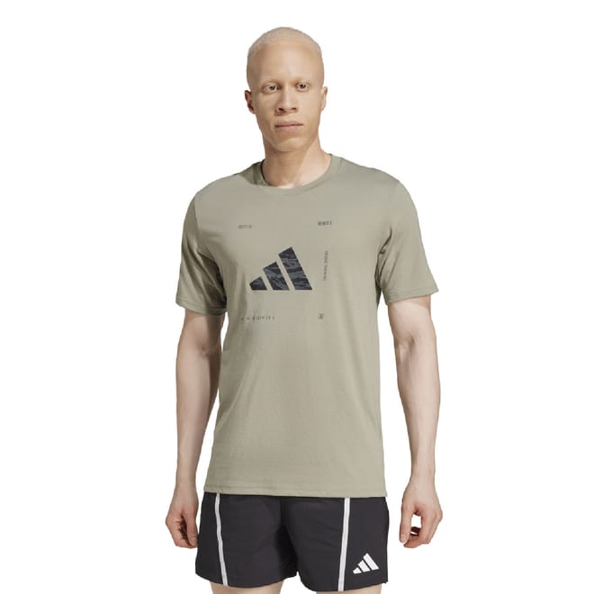 Climacool Training Camo Logo Graphic T-Shirt