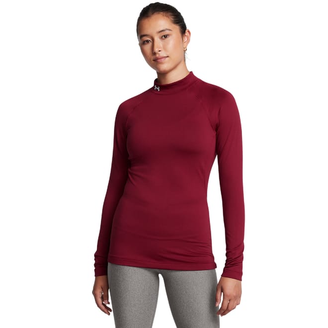 ColdGear Mock Neck Long Sleeve Top