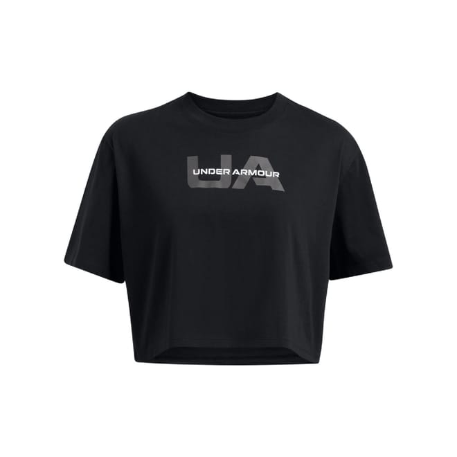 Boxy Crop Branded T-Shirt