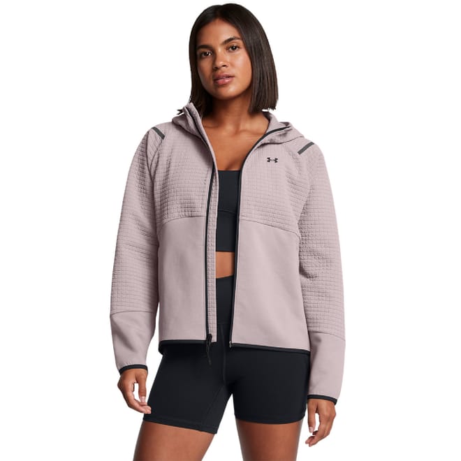 Unstoppable Fleece Grid Full-Zip Hoodie