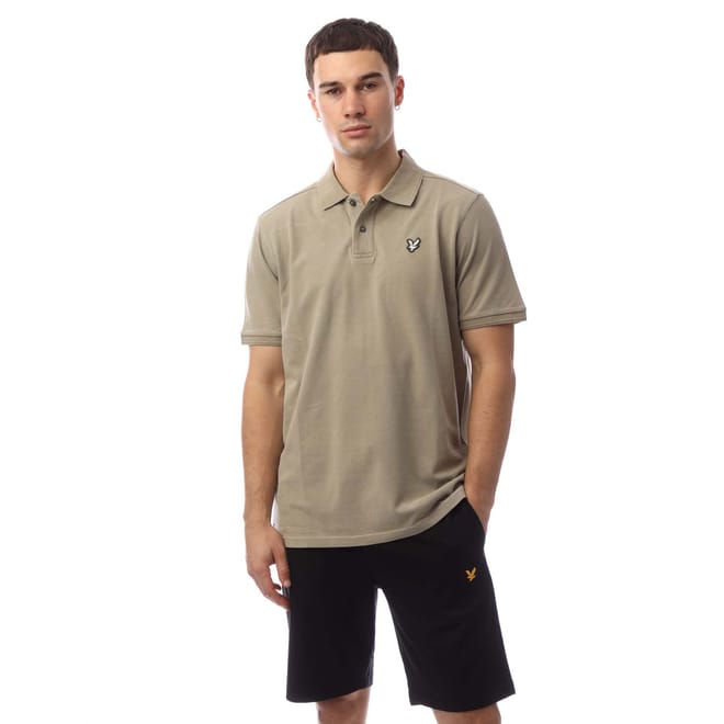 Plain Natural Dye Polo Shirt