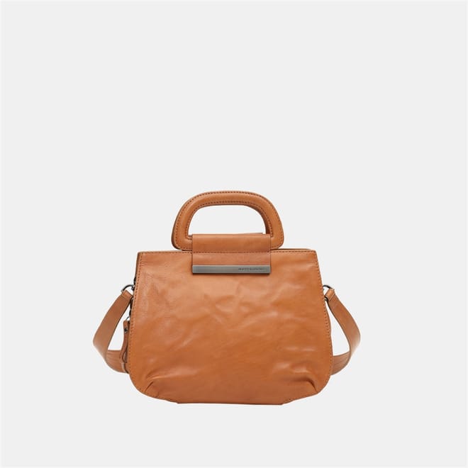 Mini Moonbag Rectangle Cross Body Bag with Logo
