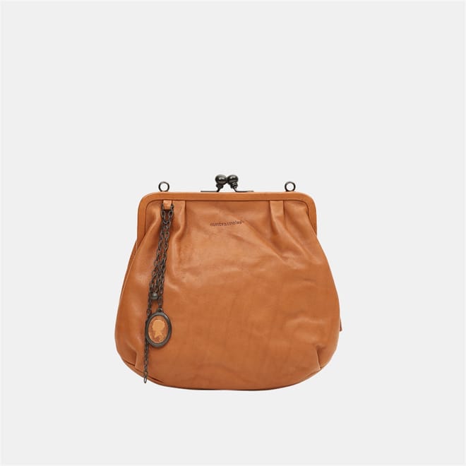 Round Shape Cross Body Bag with Chain Charm