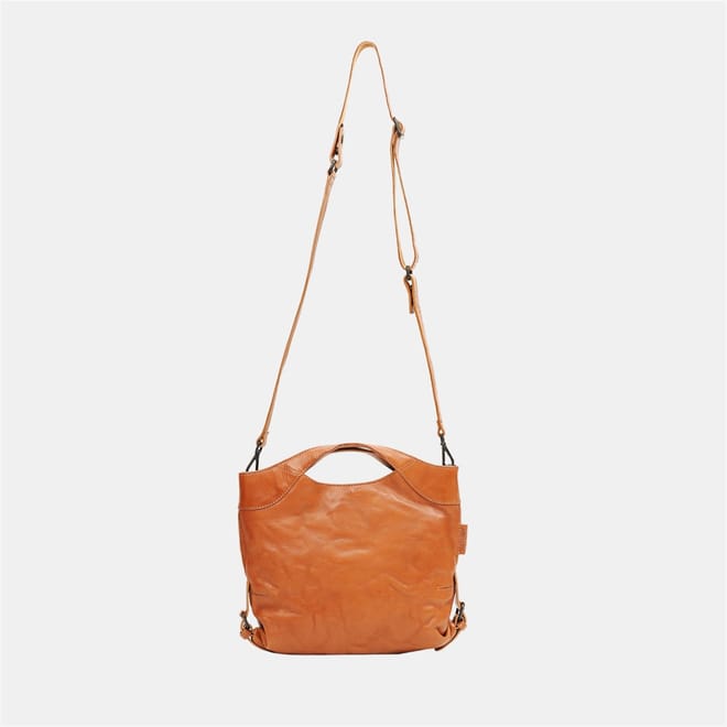 Cross Body Bag with Black Hardware