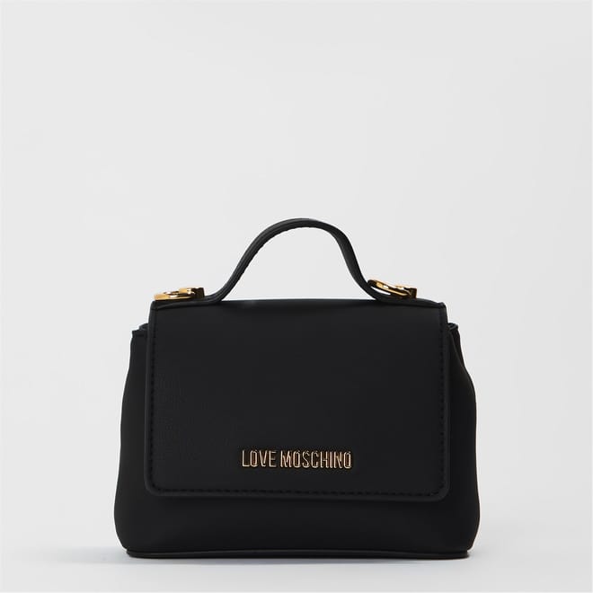 Bling Cross Body Bag with Gold Tone Hardware