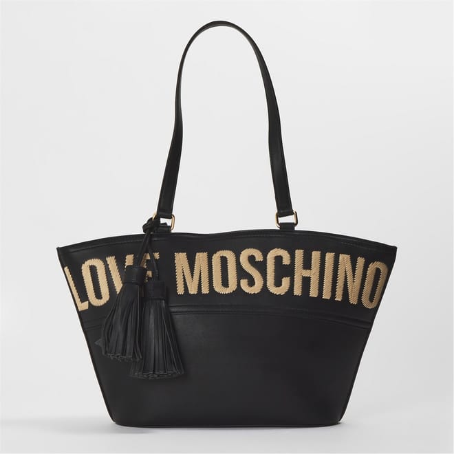 Logo Embroidered Tote Bag