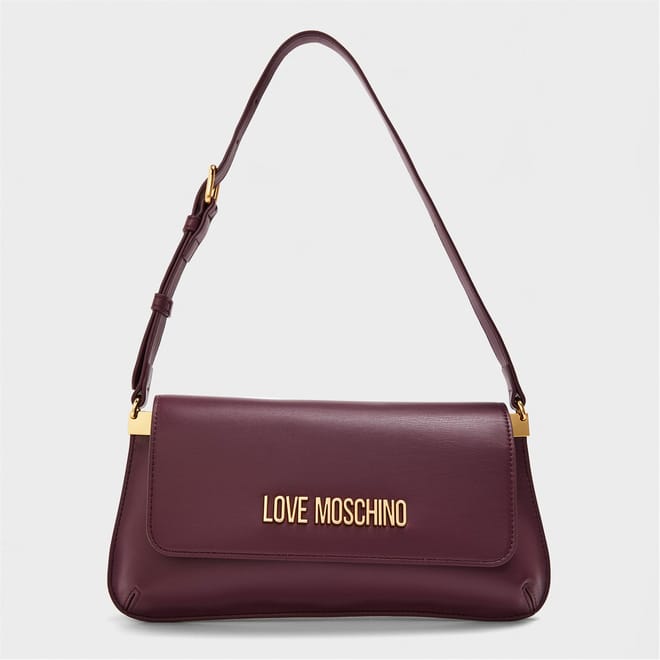 Smart Baguette Bag with Gold Tone Hardware