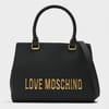 Bold Love Trapezoid Tote with Gold Tone Hardware
