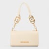 Jewel Rectangle Shape Handbag with Chain