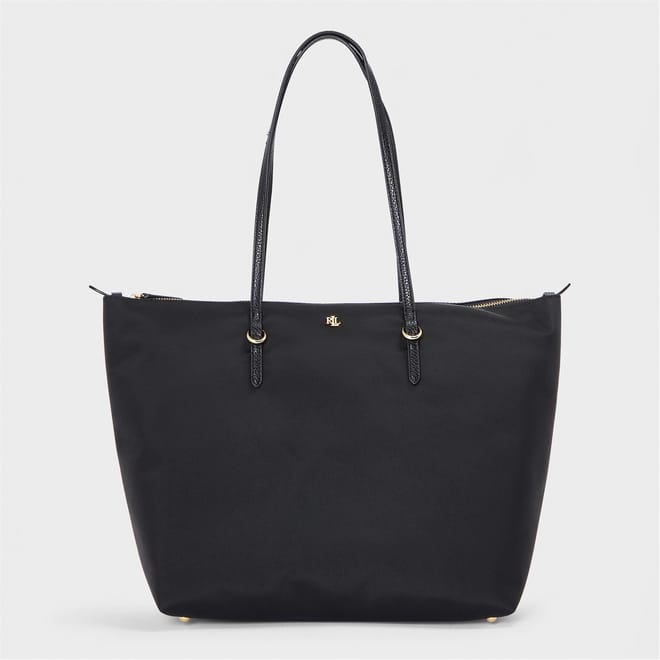 Large Keaton Trapezoid Tote with Logo