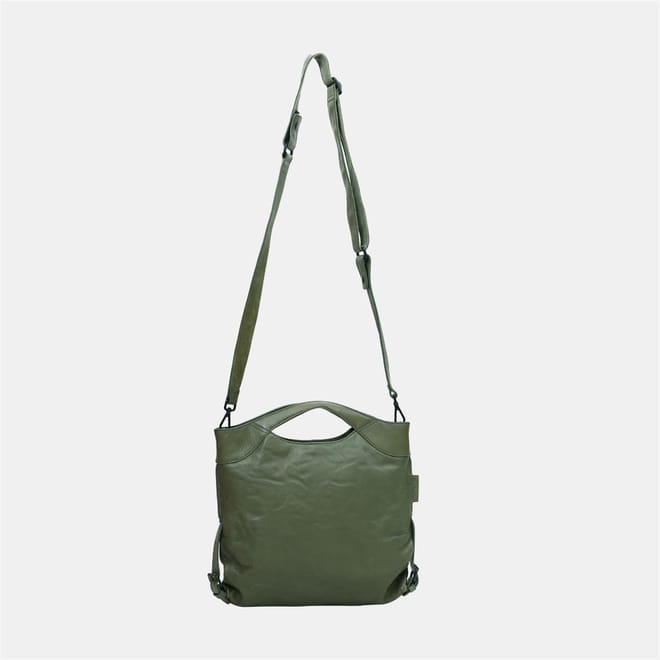 Solid Patterned Square Cross Body Bag