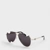 Dallas Aviator Double Bridge Sunglasses