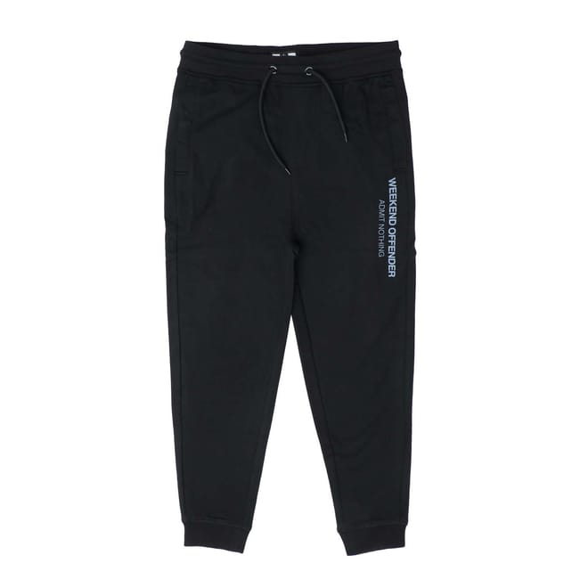 Junior Hugo Jog Pants With Large Woan Print