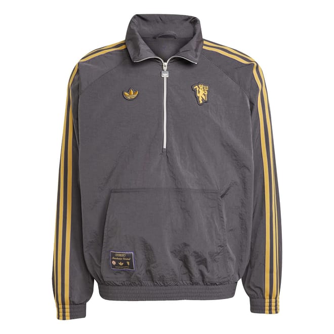 Mens Manchester United Half Zip Jacket