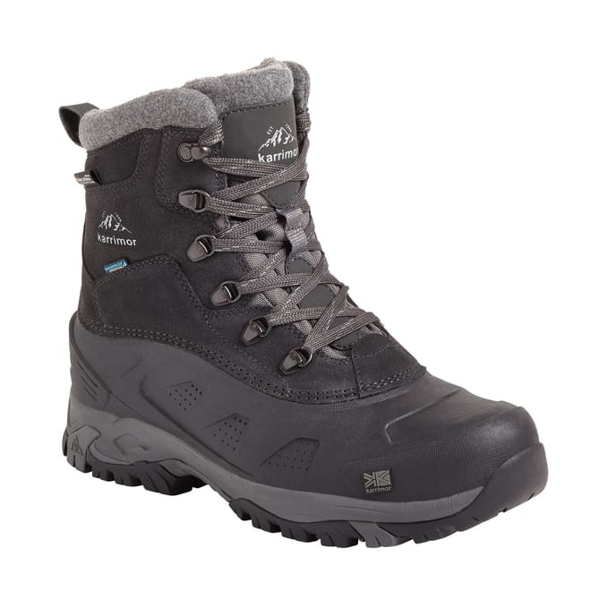 Contrast Stitch Snow Fur Winter Boots