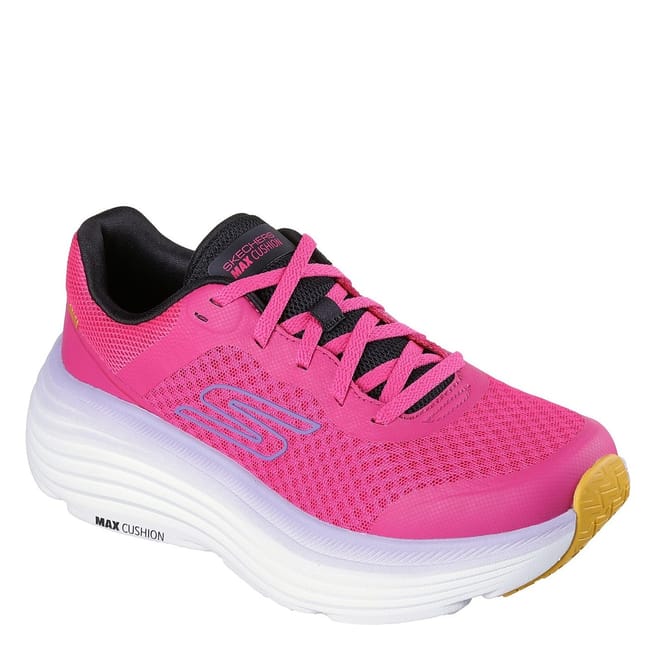 Womens Engineered Mesh Lace Up W Hm Detail Low Top Trainers