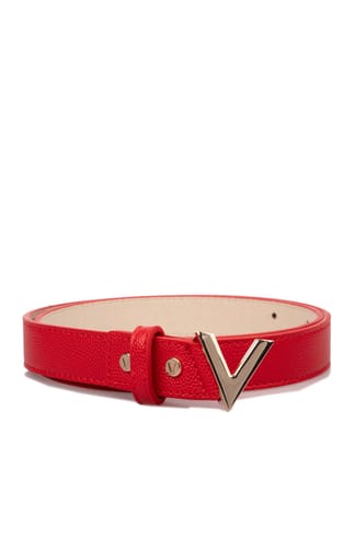 Red Mario Valentino Divina Belt Get The Label