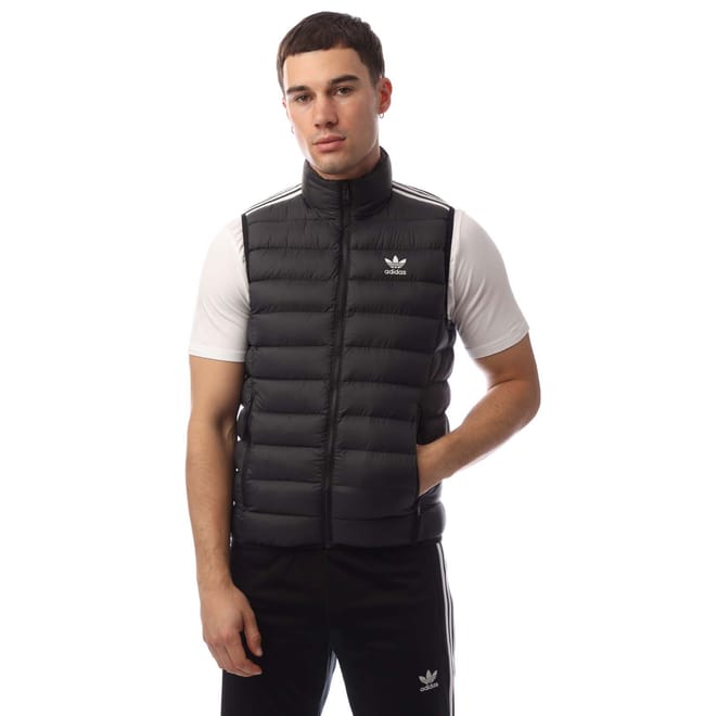 Padded Stand-Up Collar Puffer Vest