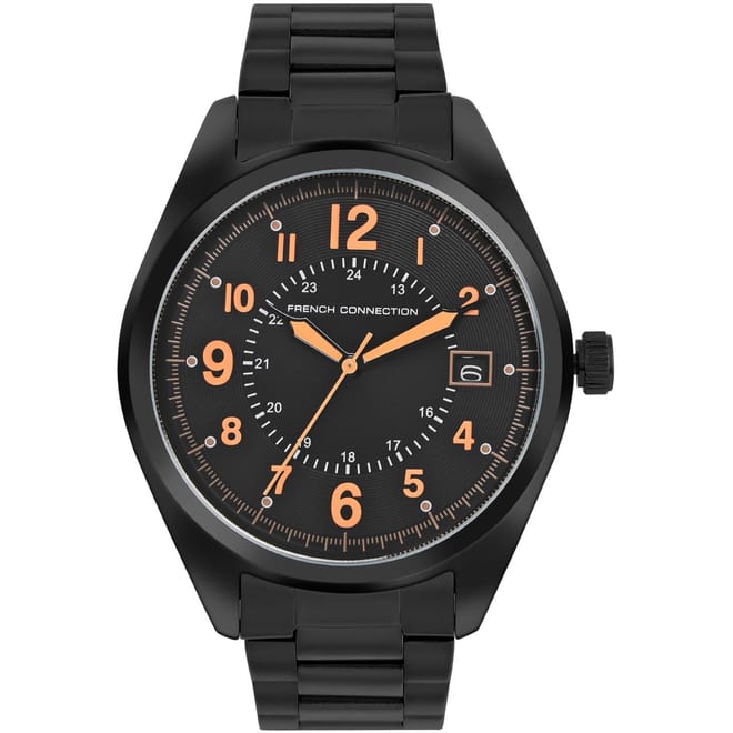 Connection Mega Round Analog Watch For Men