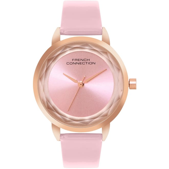 Womens Connection Astral Blush Round Dial Analogue Watch