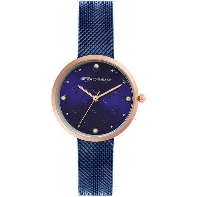 Womens Connection Analog Watch Blue Strap