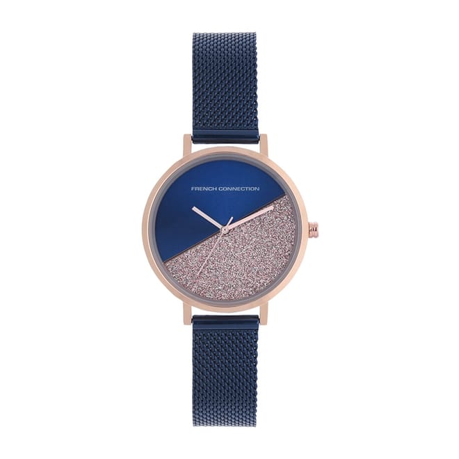 Womens Connection Spring Summer Analog Blue Dial Watch