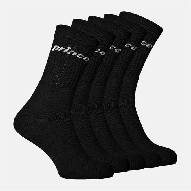 5 Pack Tennis Crew Socks