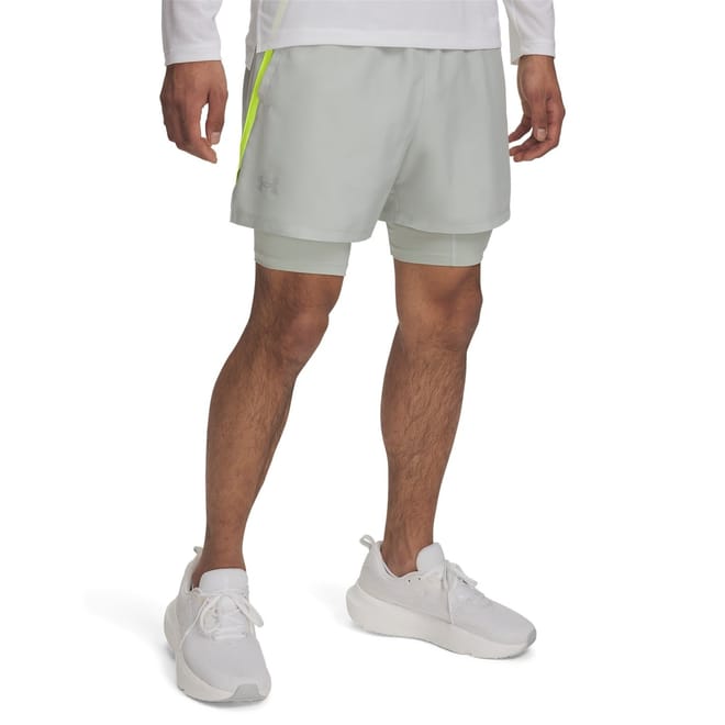 Mens Armour Ua Launch 2 In 1 7 Shorts
