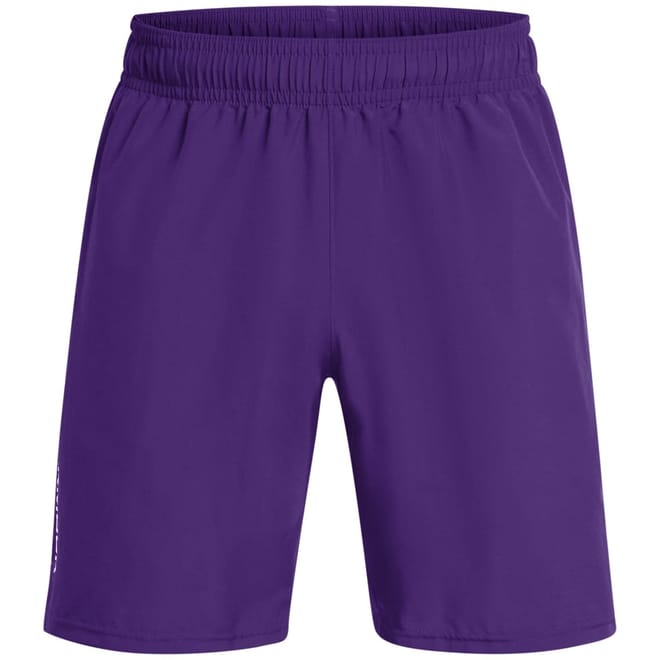 Mens Armour Woven Graphic Shorts