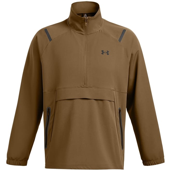 Unstoppable Solid Patterned Anorak Jacket with Drawstring