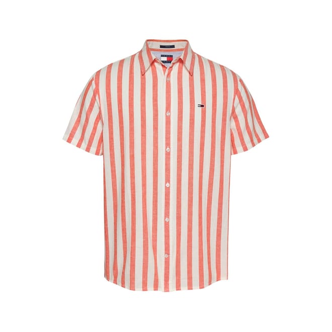 Linen Strp Shirt