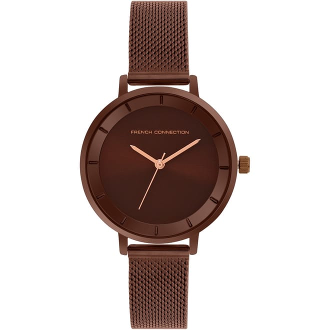Womens Connection Calinanalog Watch Brown Strap