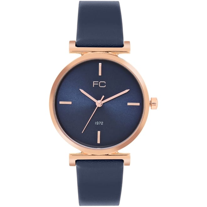 Womens Connection Claire Blue Round Analog Watch For