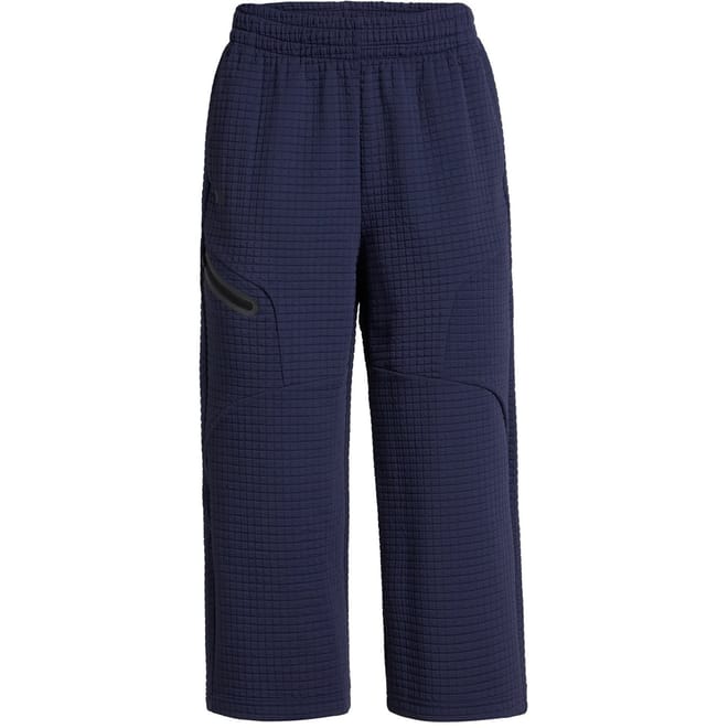 Textured Wide Leg Crop Joggers