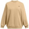 Icon Crew Neck Ribbed Collar Long Sleeve Sweatshirt