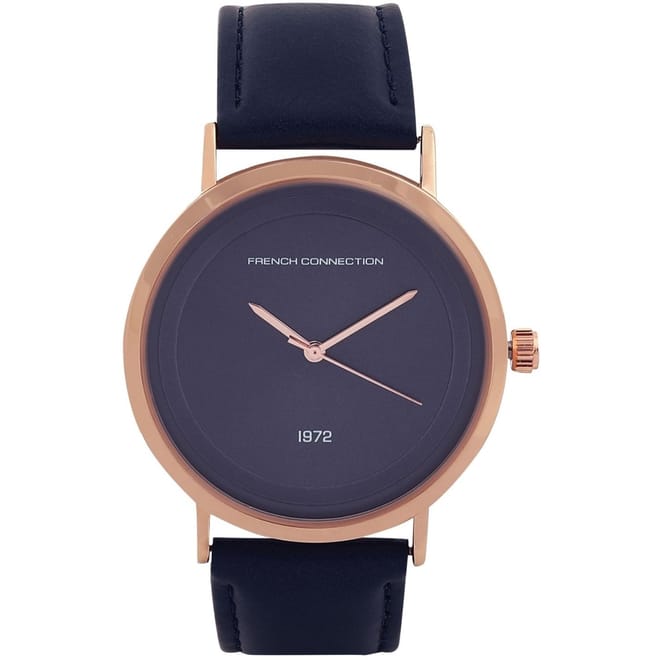 Connection Crizel Blue Round Analog Watch For Men