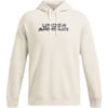 Mens Armour Ua Rival Fleece Txtr Cg Hoodie Hoody